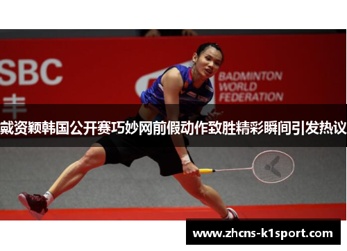 戴资颖韩国公开赛巧妙网前假动作致胜精彩瞬间引发热议